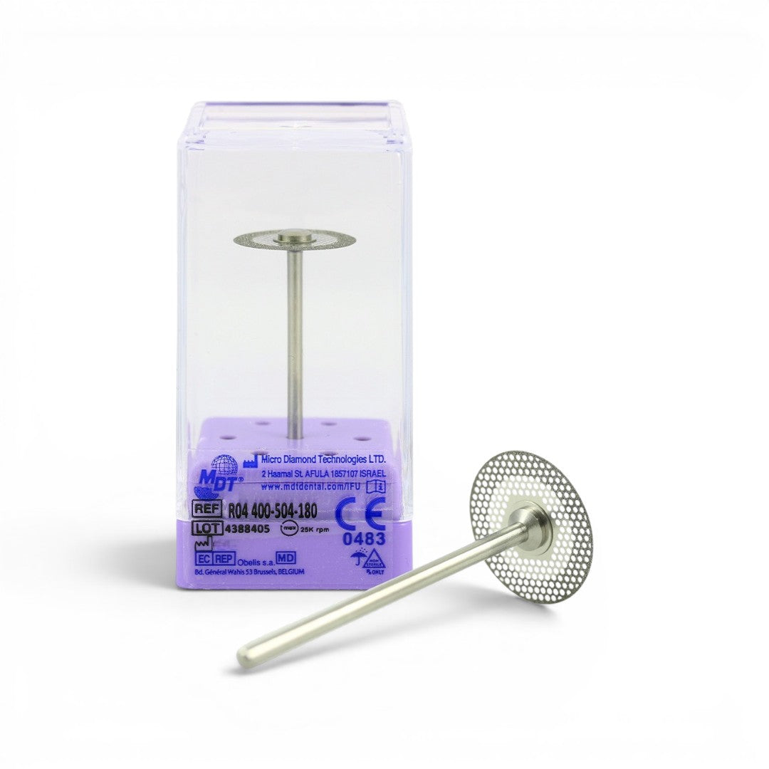 MDT IPR Disc - Diamond Coated Extra Fine Grit Double Sided Flex 0.2mm