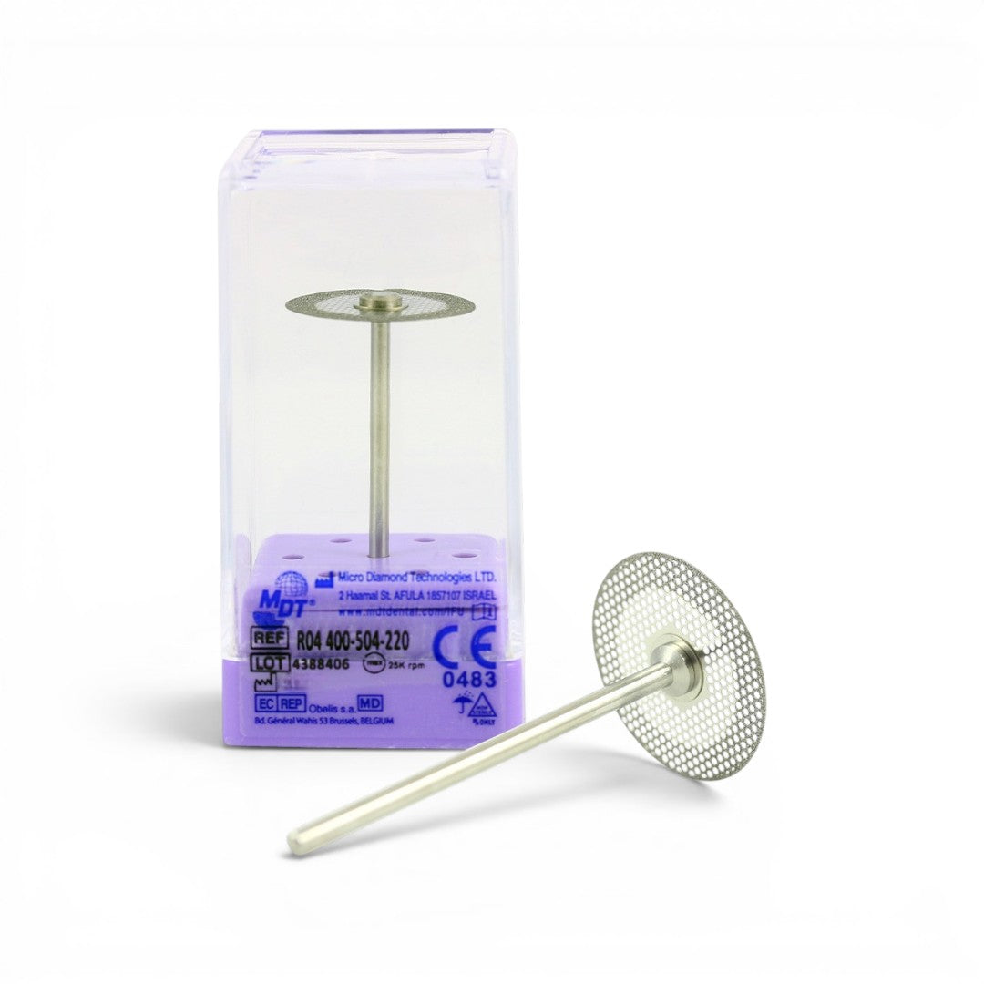 MDT IPR Disc - Diamond Coated Extra Fine Grit Double Sided Flex 0.2mm