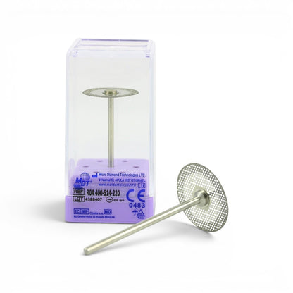 MDT IPR Disc - Fine Diamond Coated Doubled Sided Open Mesh Flex - Ø22mm x 0.3mm