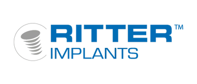 Ritter Implants logo – compatible with GDT Supply USA dental systems.