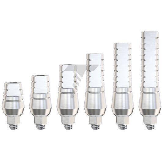 Straight Abutment Ø4.5mm – Internal Hex 2.42mm