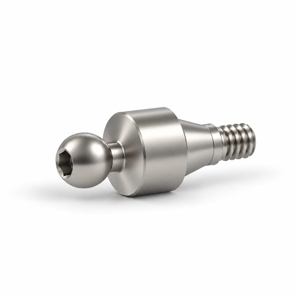 Straight Premium Ball Attachment Kit – Regular Platform Conical Connection