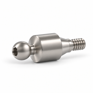 Straight Premium Ball Attachment Kit – Regular Platform Conical Connection