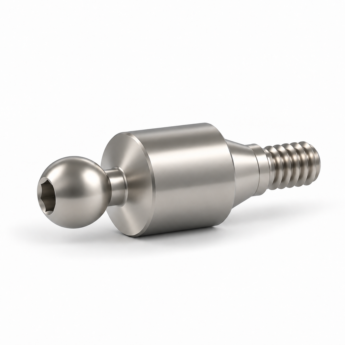 Straight Premium Ball Attachment Kit – Regular Platform Conical Connection