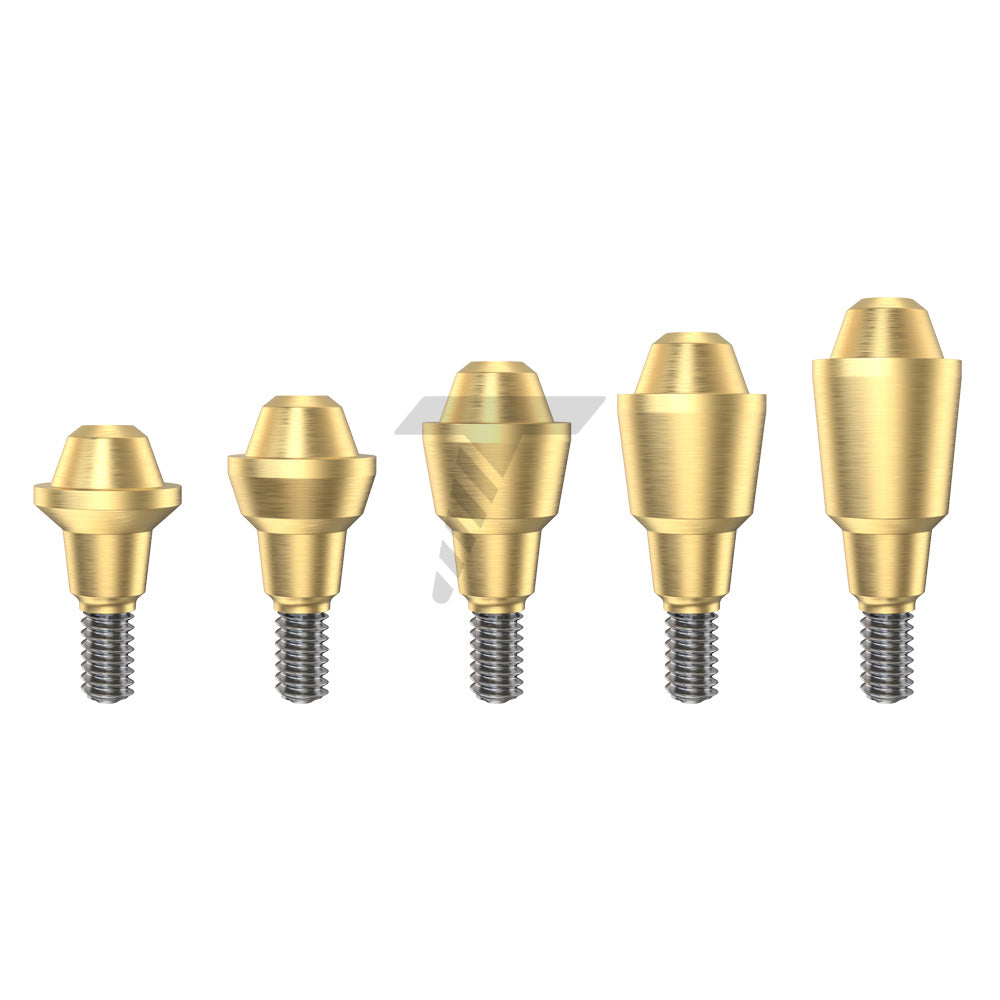Straight Multi-Unit Abutment – Regular Platform Conical Connection