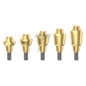 Straight Multi-Unit Abutment – Regular Platform Conical Connection