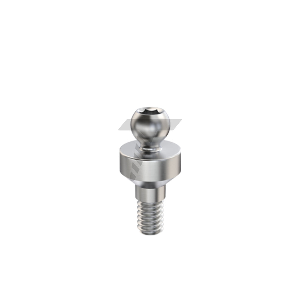 Straight Ball Attachment – Internal Hex 2.42mm