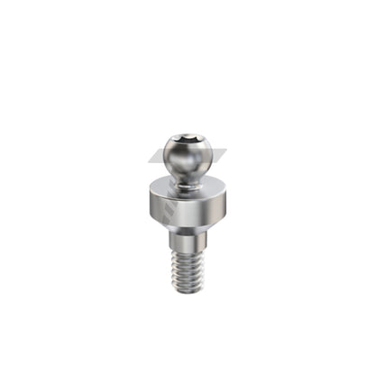 Straight Ball Attachment – Internal Hex 2.42mm