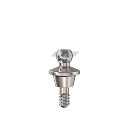 Straight Ball Attachment – Regular Platform Conical Connection