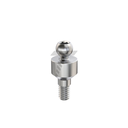 Straight Ball Attachment – Internal Hex 2.42mm