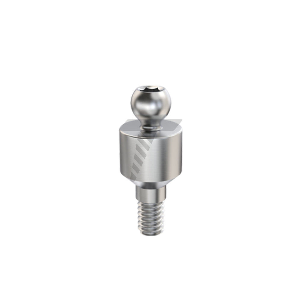 Straight Ball Attachment – Internal Hex 2.42mm
