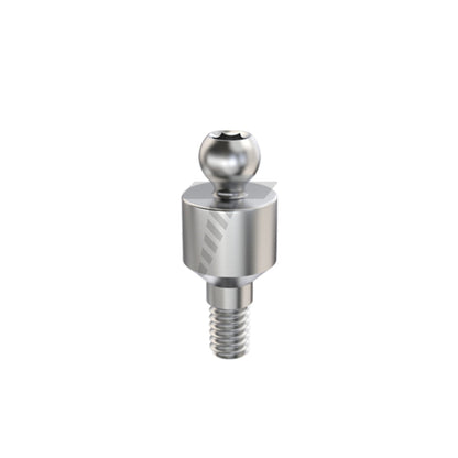 Straight Ball Attachment – Internal Hex 2.42mm