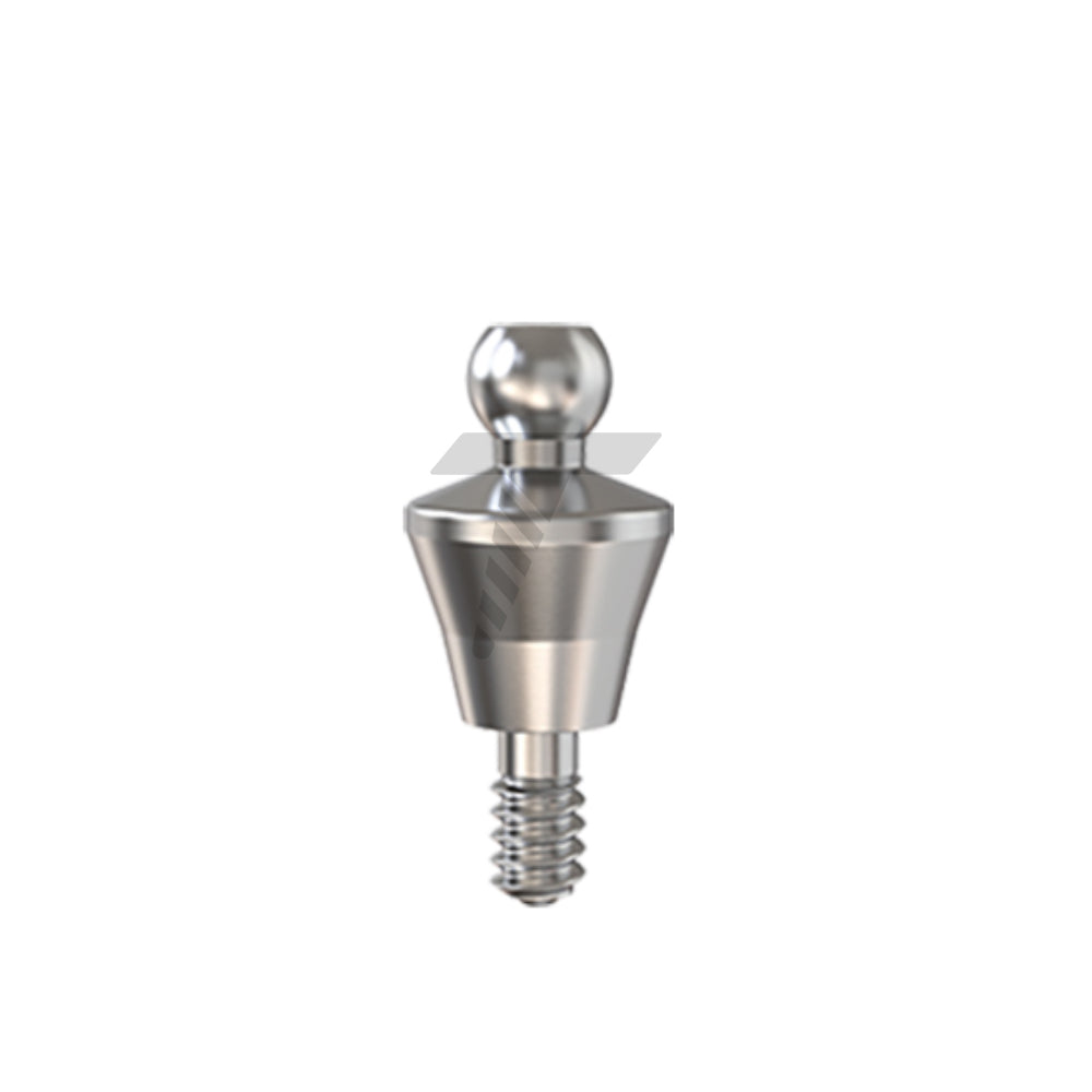 Straight Ball Attachment – Regular Platform Conical Connection