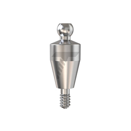 Straight Ball Attachment – Regular Platform Conical Connection