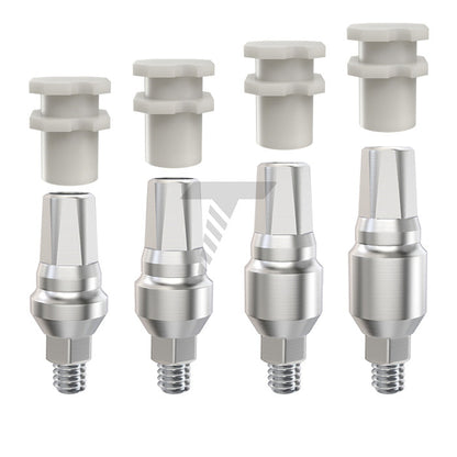 Snap-On Cap Transfer Coping (Closed Tray) – Internal Hex 2.42mm
