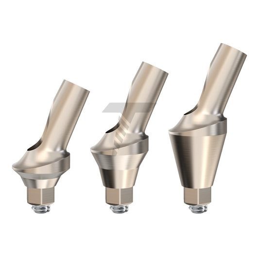 25° Anatomic Angulated Abutment – Narrow Platform Conical Connection
