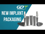 GDT CFI Cylindrical Dental Implant - Internal Hex Connection