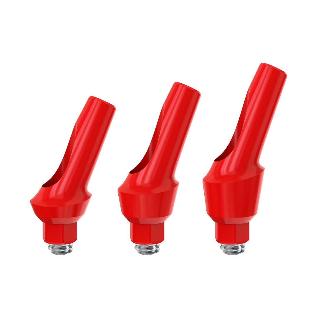 Angulated 25° Anatomic Fully Castable Abutment - Internal Hex SP