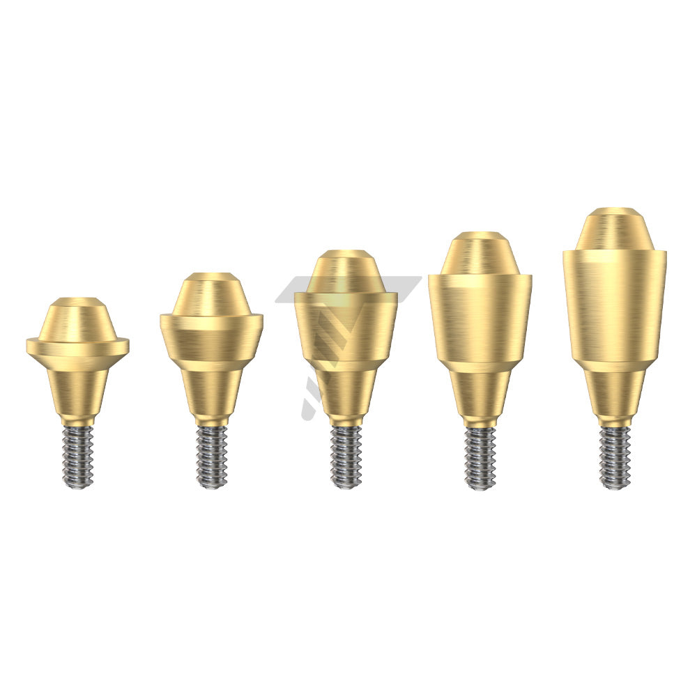Straight Multi-Unit Abutment – Narrow Platform Conical Connection