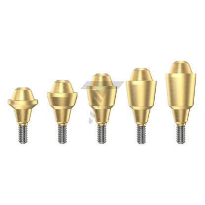 Straight Multi-Unit Abutment – Narrow Platform Conical Connection