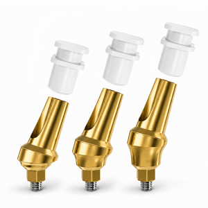 25° Angulated Anatomic Closed Tray Snap-On Transfer Abutment for Noris Medical® Internal Hex Platform